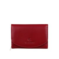 Czerwony skórzany Portfel damski Canaletto PD1202cs165 RFID
