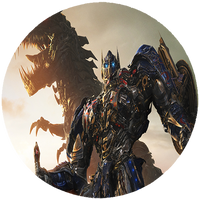 Opłatek na tort Transformers