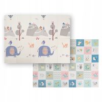 MATA EDUKACYJNA Dla Dzieci składana dwustronna 150x200 KiddyMoon FM-001