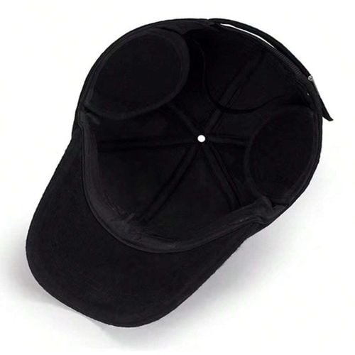 CIEPŁA CZAPKA ZIMOWA MĘSKA Z DASZKIEM SOLIDNA CHOWANE NAUSZNIKI NA ZIMĘ na Arena.pl