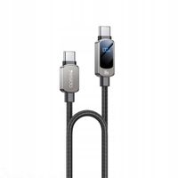 2 x KABEL YESIDO 100W LED TYPE-C TYPE-C 1.2M SZYBKIE ŁADOWANIE