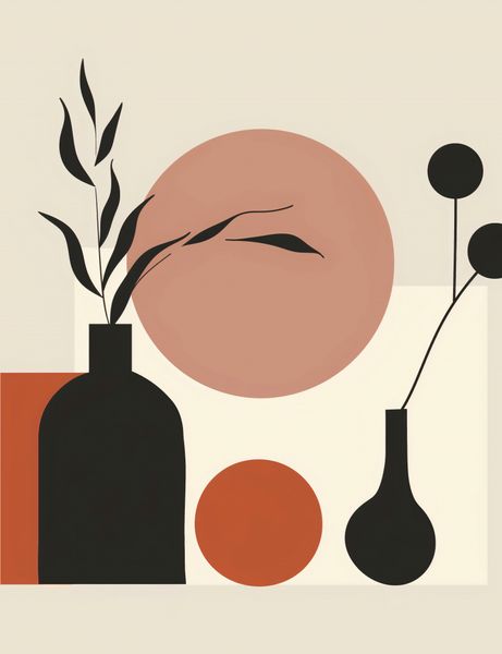 Plakat 50x65cm Stół Roślin zdjęcie 1