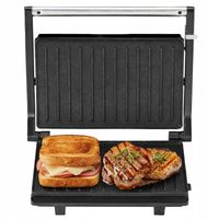 OPIEKACZ DO KANAPEK PANINI GRILL ELEKTRYCZNY DO KANAPEK KONTAKTOWY NONSTICK