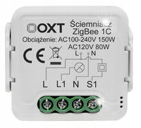 Moduł OXT mini ściemniacz 1 obwód Zigbee Tuya