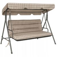 PODUSZKA na Huśtawkę lub Ławkę Ogrodową, Gruba Wodoodporna Poducha 180 cm