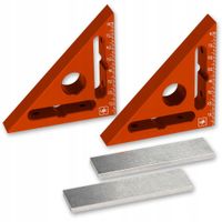 KĄTOWNIK STOLARSKI Katownik aluminiowy 90 mm wielofunkcyjny 2szt. UJK