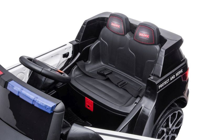Auto Na Akumulator BBH-021 Policyjne Białe zdjęcie 10