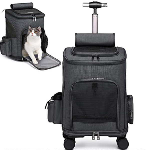 TRANSPORTER DLA PSA KOTA WÓZEK na kołach PLECAK zdjęcie 4