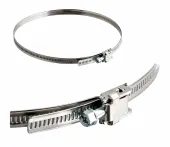 Opaska zaciskowa ślimakowa 80–160 mm AISI 304 – Nierdzewna