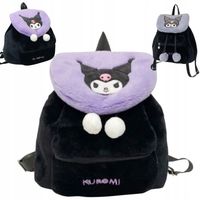 2 x Plecak Pluszowy Kuromi Hello Kitty PLUSZ PLECACZEK TORBA DZIECI MŁODZIE