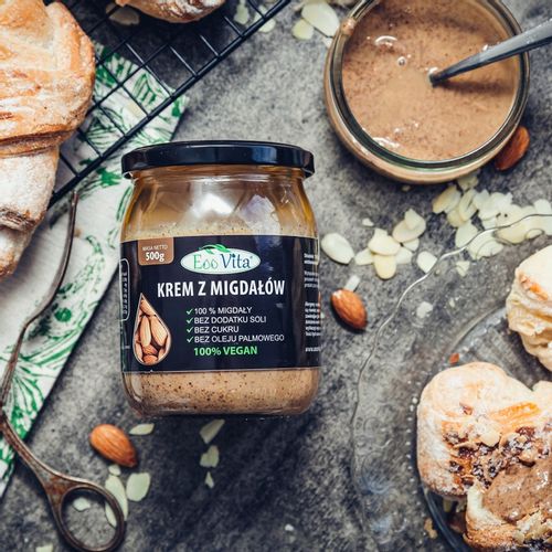 Pasta masło z migdałów migdałowe 500g na Arena.pl