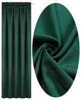 Gotowe Zasłony Na Żabki Matowe Gładkie 140x250 Zasłona Na Taśmie Butelkowa