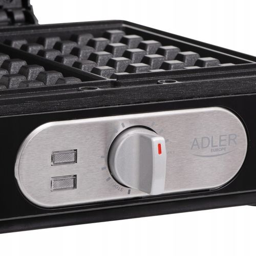 GOFROWNICA 2000W DUŻE CHRUPIĄCE GOFRY POLSKA MARKA ADLER na Arena.pl