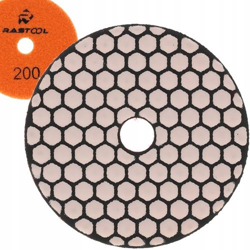 TARCZA DIAMENTOWA POLERSKA 100MM DYSK DO SZLIFOWANIA GRESU PŁYTEK G200 RZEP na Arena.pl
