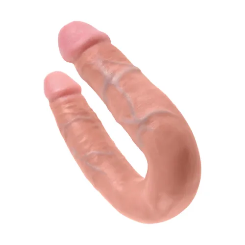 king cock double-ended model 13,9 cm - podwojny anatomiczny kształt na Arena.pl