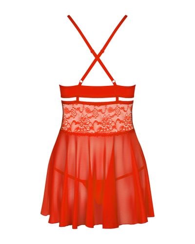 838-bab-3 babydoll ze stringami s/m obsessive na Arena.pl