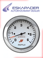 Obrotomierz Mercury 6000 RPM Licznik Zegar Jacht Wskaźnik obrotów