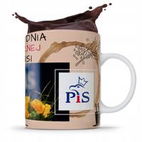 Kubek Full Print Prezesa Jarosław Kaczyński Pis Z Nadrukiem Ze Zdjęciem