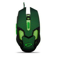 EGM207G ESPERANZA MYSZ PRZEWOD. DLA GRACZY 6D OPT. USB MX207 COBRA ZIELONA