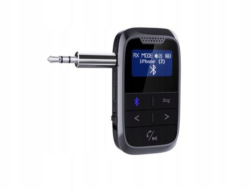TRANSMITER ODBIORNIK NADAJNIK BLUETOOTH 5.3 AUX MINIJACK 3,5mm USB-C na Arena.pl