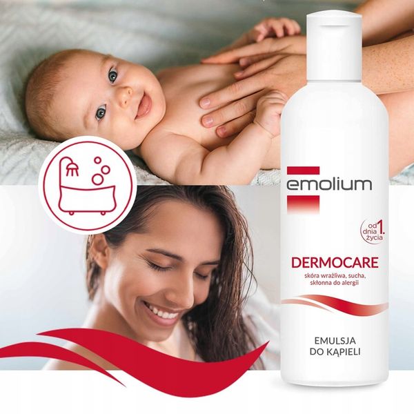 EMOLIUM DERMOCARE 400 ml emulsja do kąpieli zdjęcie 7