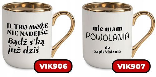 KUBEK ELEGANT PREZENT DLA KOLEŻANKI KOLEGI DO PRACY JESTEŚ ŚLICZNA WZORY na Arena.pl