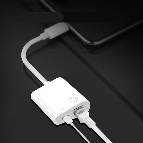 ADAPTER USB-C LAN ETHERNET PRZEJŚCIÓWKA RJ45 PD MacBook Charge ZASILANIE na Arena.pl