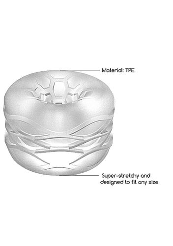 N0. 93 - Reversible Masturbator And Bumper - Transparent na Arena.pl