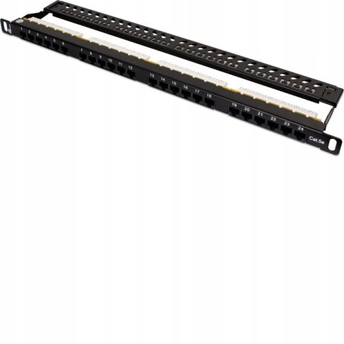 PATCH PANEL UTP CAT.5E 24 PORTY 0.5U GETFORT na Arena.pl