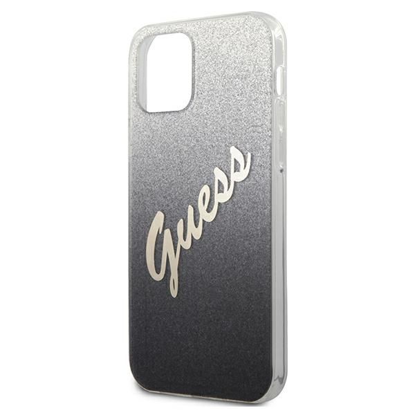 Etui Guess do iPhone 12, iPhone 12 Pro, Czarny zdjęcie 6