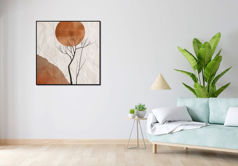 Plakat 90x90cm Surowość Pustyni zdjęcie 4