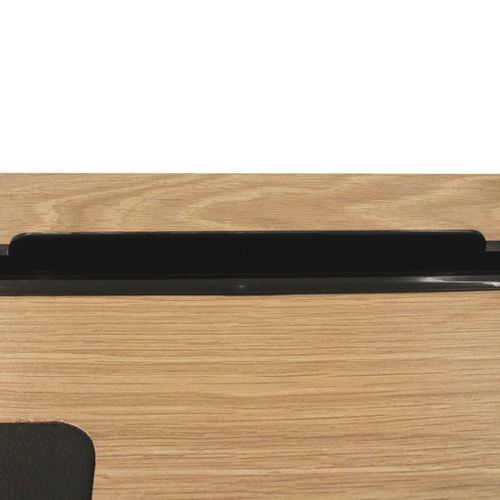 Biurko Dolem Industrial czarna podstawa na Arena.pl