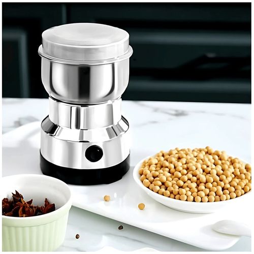 MOCNY MŁYNEK ELEKTRYCZNY DO MIELENIA KAWY ORZECHÓW PRZYPRAW STAL na Arena.pl