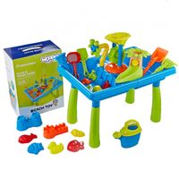 WOOPIE Stolik Wodny 2w1 Piaskownica Palma 18 el