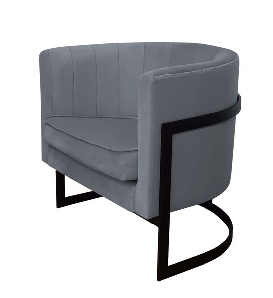 Fotel Glamour podstawa czarna BL14 zdjęcie 2