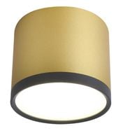 Tuba lampa sufitowa 9W LED 8,8/7,5 czarny+złoty mat 4000K