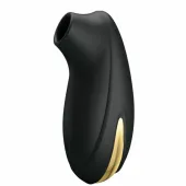pretty love black wave - masażer z 7 trybami, ładowanie usb, czarny