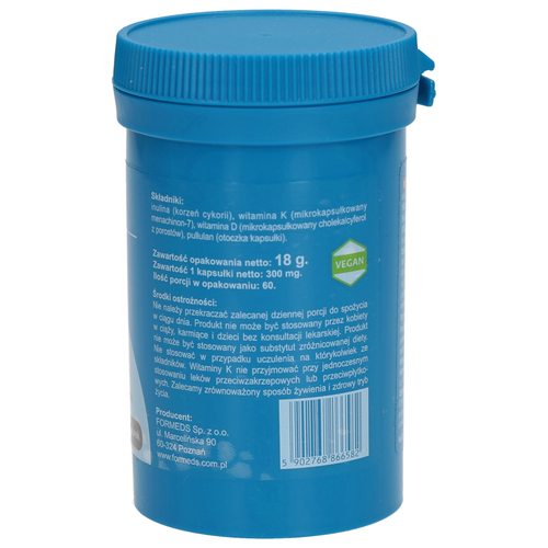 BICAPS WITAMINA K2 MK-7 100mcg + D3 2000 FORMEDS na Arena.pl