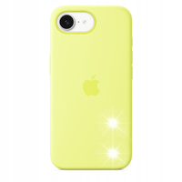 Silikonowe etui APPLE do iPhone 16e Neonowo-żółty MGYW4ZM/A