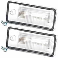 LAMPKA OŚWIETLENIA TABLICY REJESTRACYJNEJ AUDI A3 8P A4 B6 B7 A5 A6 C6 2SZT