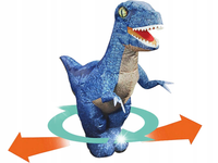 DINOZAUR DMUCHANY ZDALNIE STEROWANY CHODZĄCY 90 CM DLA DZIECI