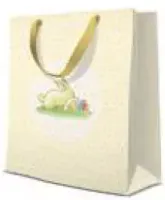 Torebka Prezentowa Bunny Żółta, Średnia