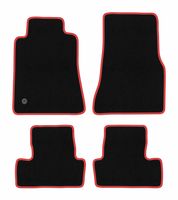Dywaniki welurowe CARLUX-RED do Ford Mustang MK5 2004-2014 coupe
