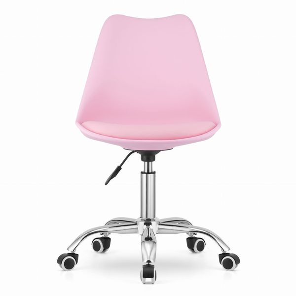 Krzesło obrotowe ALBA - róż zdjęcie 2