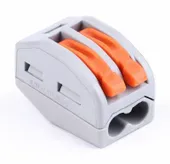 2xZłączka szybkozłączka Instalacyjna 0.08-2.5mm² 32A/250V typ PCT-212