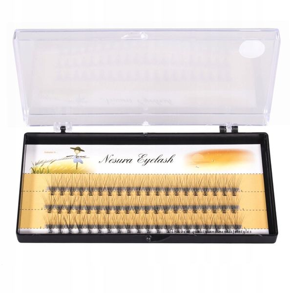 Kępki Rzęs Jedwabne Naturalne gęste Volume 10mm zdjęcie 2