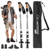 Wytrzymałe kije trekkingowe kijki turystyczne aluminiowe nordic walking