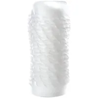 doc johnson optimale link - dwustronna maszyna intymna ultraskyn 12,7 cm