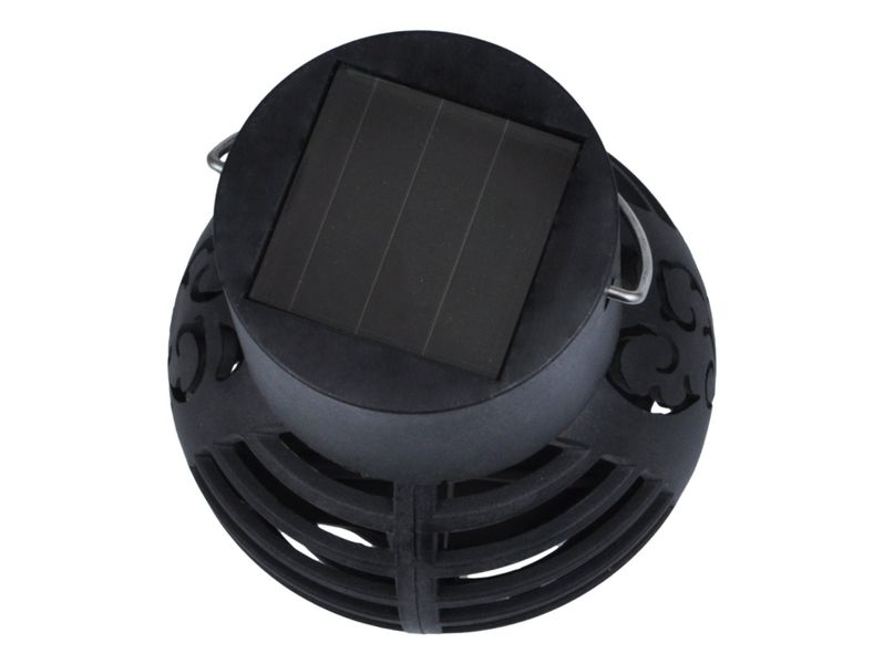 Lampa ogrodowa solarna lampion wisząca kula lampka  9x7 wzór 2 zdjęcie 8