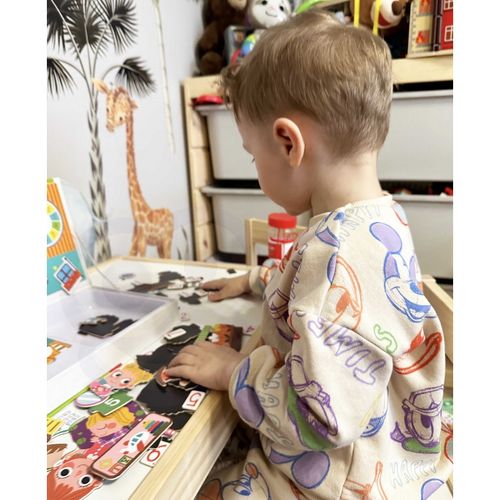 DLA DZIECI  PUZZLE DREWNIANE PUDEŁKO MAGNETYCZNE na Arena.pl